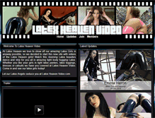 Tablet Screenshot of latexheavenvideo.com